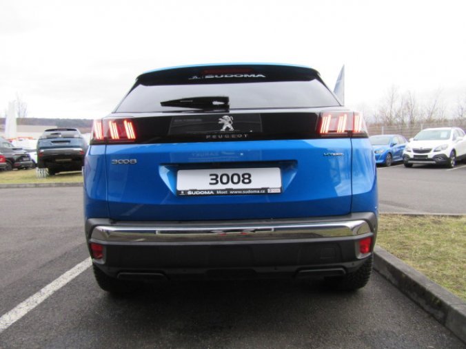 Peugeot 3008, ALLURE PACK Hybrid 225k e-EAT8, barva modrá