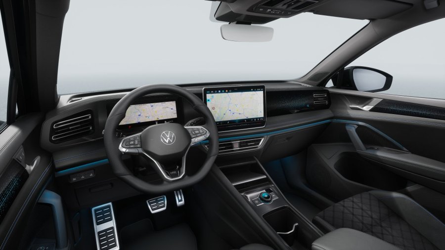 Volkswagen Tiguan, Tiguan R-Line People 1,5 eTSI 110kW mHEV, barva modrá