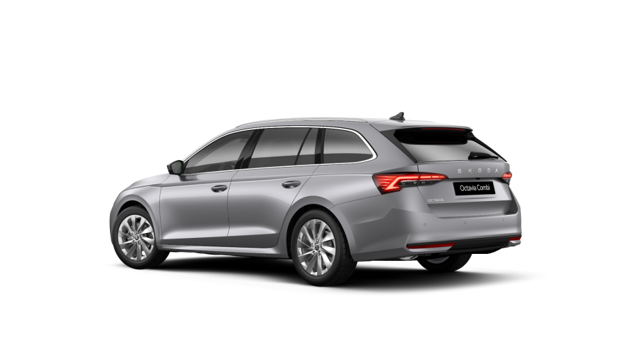 Škoda Octavia, 1,5 TSI m-HEV 110 kW 7° automatická DSG, barva stříbrná