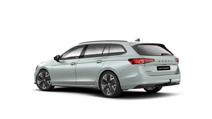 Škoda Superb, 2,0 TDI 142 kW 7-stup. automat. 4x4, barva stříbrná