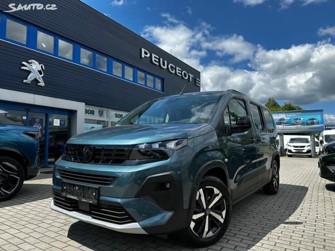 Peugeot Rifter, Peugeot Rifter LONG GT BlueHDi 130k EAT8, barva modrá
