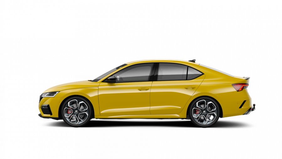 Škoda Octavia, 2,0 TSI 180 kW 7-stup. automat., barva žlutá