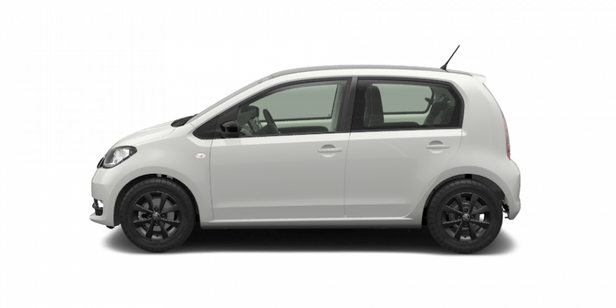 Škoda Citigo, 1,0 MPI 55 kW 5-stup. mech., barva bílá