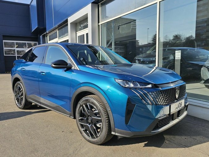 Peugeot 3008, Peugeot 3008 ALLURE Hybrid 145 e-DCS6, barva modrá