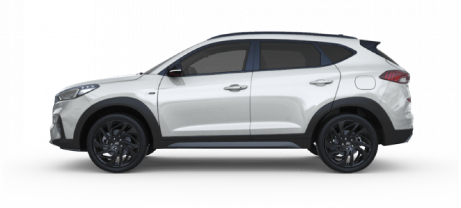 Hyundai Tucson, 1,6 T-GDi 130 kW (95 NAT) 7 st. DCT 4×4, barva stříbrná