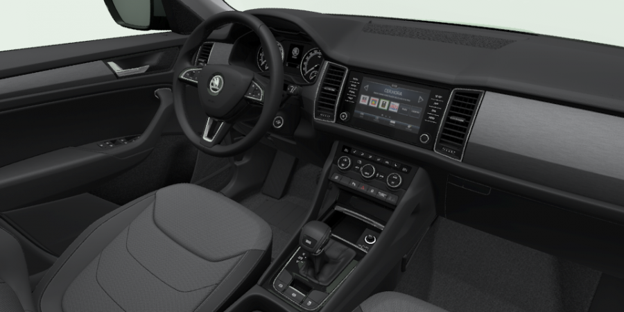 Škoda Kodiaq, 2,0 TDI 110 kW 7-stup. automat., barva šedá