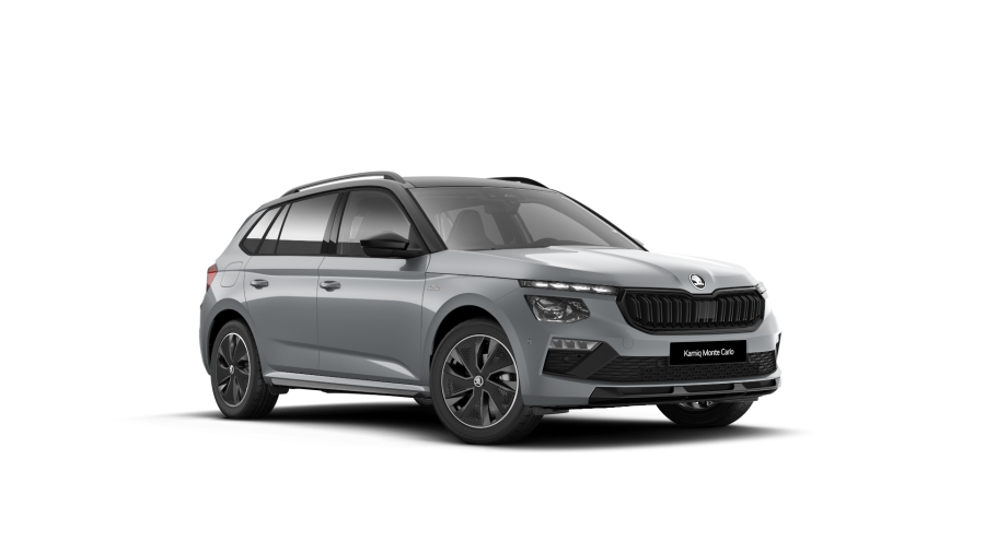 Škoda Kamiq, 1,0 TSI 85 kW 7-stup. automat., barva stříbrná