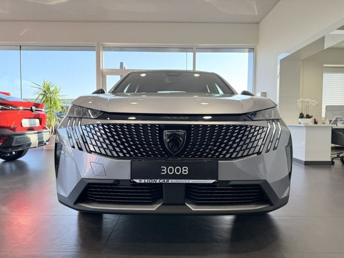 Peugeot 3008, Peugeot 3008 ALLURE Hybrid 136k, Automat, barva šedá