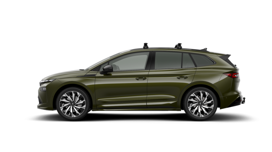 Škoda Enyaq iV, 82 kWh 1-stup. automat. 4x4, barva zelená
