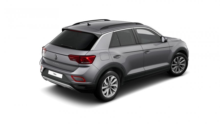 Volkswagen T-Roc, T-Roc Life 1,0 TSI 81kW 6G, barva šedá