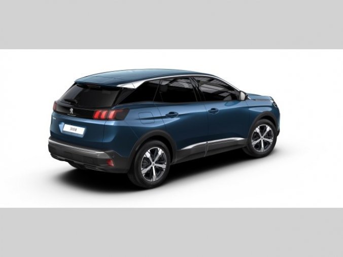 Peugeot 3008, ALLURE 1.2 PureTech 130k, barva modrá