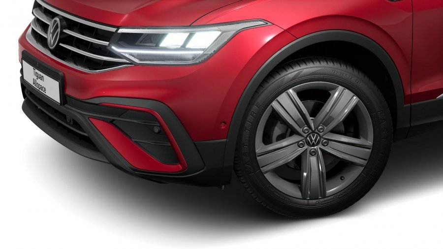 Volkswagen Tiguan Allspace, Allspace Life 2,0 TDI 110 kW 6G, barva červená
