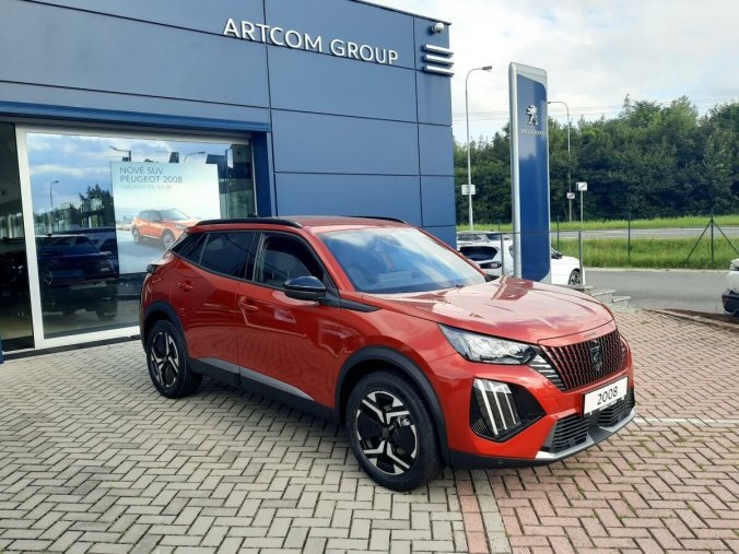Peugeot 2008, Peugeot 2008 2008 ALLURE PureTech 130 S&S E, barva červená