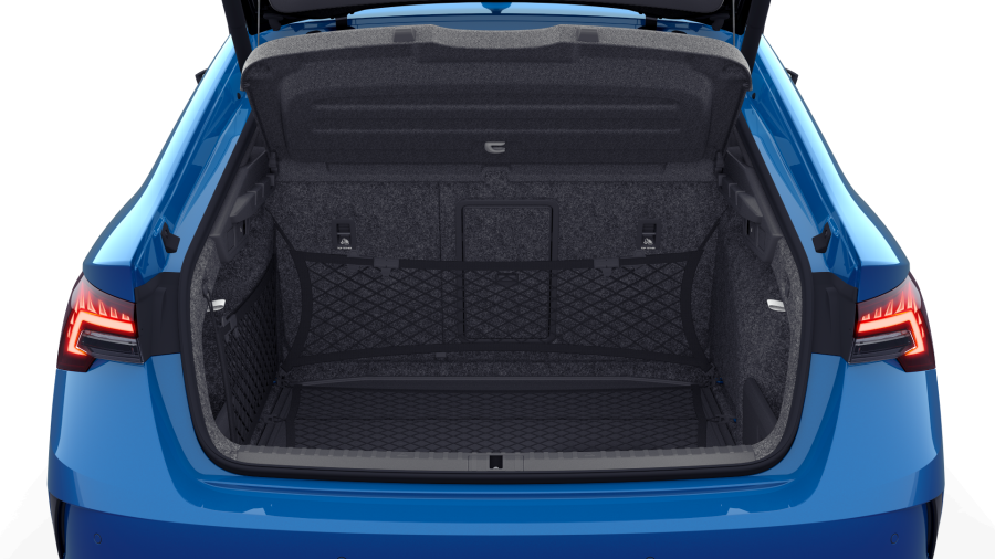 Škoda Octavia, 2,0 TSI 195 kW 7° automatická DSG, barva modrá