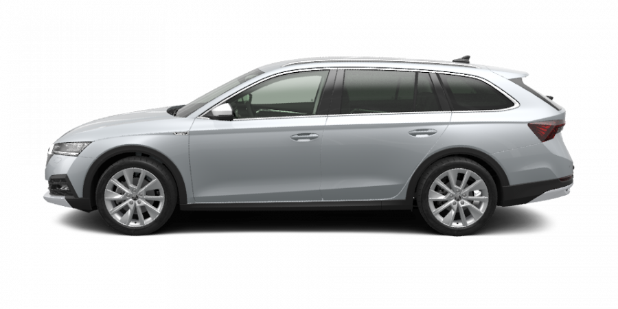 Škoda Octavia, 2,0 TDI 147 kW 7-stup. automat. 4x4, barva stříbrná