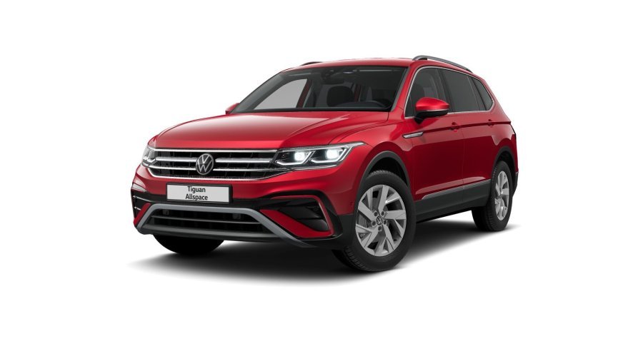 Volkswagen Tiguan Allspace, Allspace Elegance 2,0 TDI 110 kW 4M 7DSG, barva červená