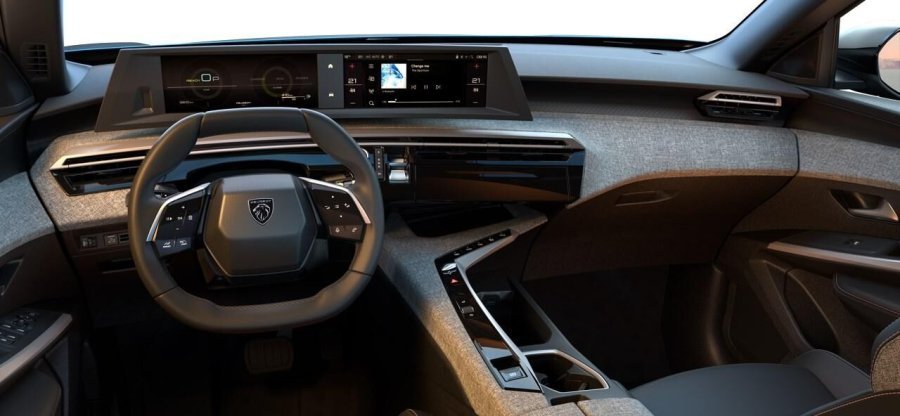 Peugeot 5008, Peugeot 5008 ALLURE Hybrid 145 e-DCS6, barva modrá