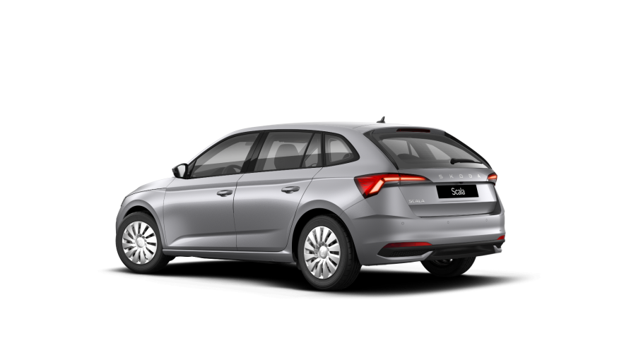 Škoda Scala, 1,0 TSI 85 kW 6-stup. mech., barva stříbrná