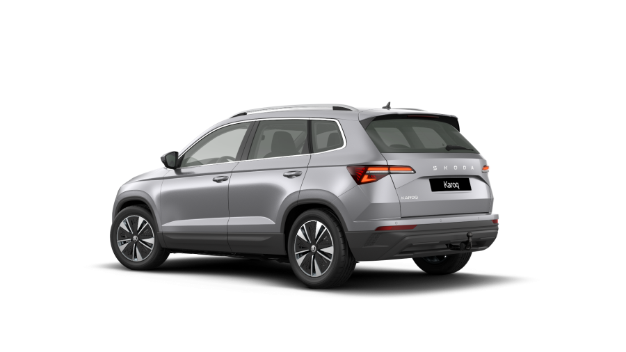 Škoda Karoq, 1,5 TSI 110 kW 6° manuální, barva stříbrná