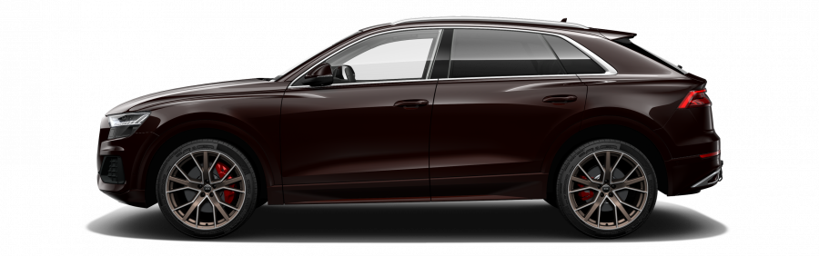 Audi Q8, Q8 50 TDI quattro, barva hnědá