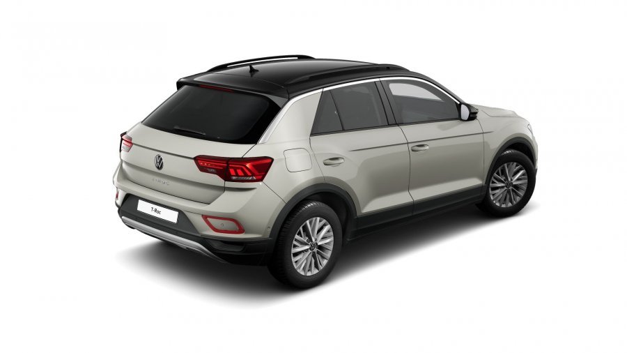 Volkswagen T-Roc, T-Roc Life 1,0 TSI 81kW 6G, barva šedá