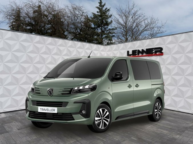 Peugeot Traveller, Peugeot Traveller Active stand. 2.0 BlueHDi 180, barva zelená