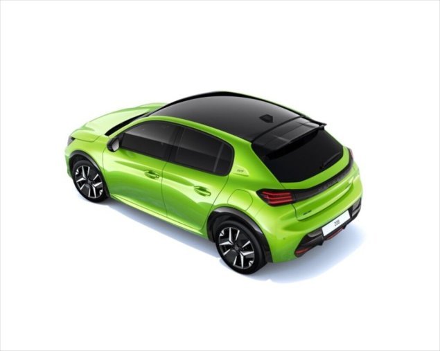 Peugeot 208, Peugeot 208 1,2 GT Hybrid 145 e-DCS6, barva žlutá