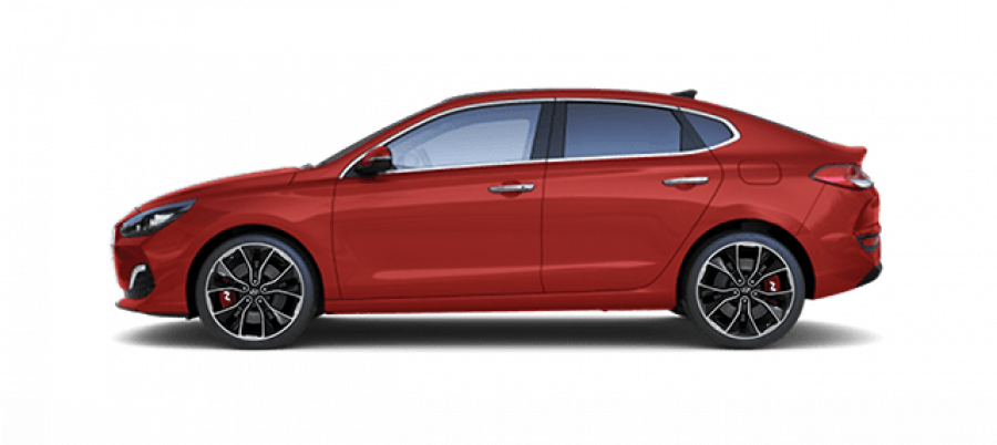 Hyundai i30, 2,0 T-GDI E-CVVT 202 kW (95 NAT) 6 st. man, barva červená
