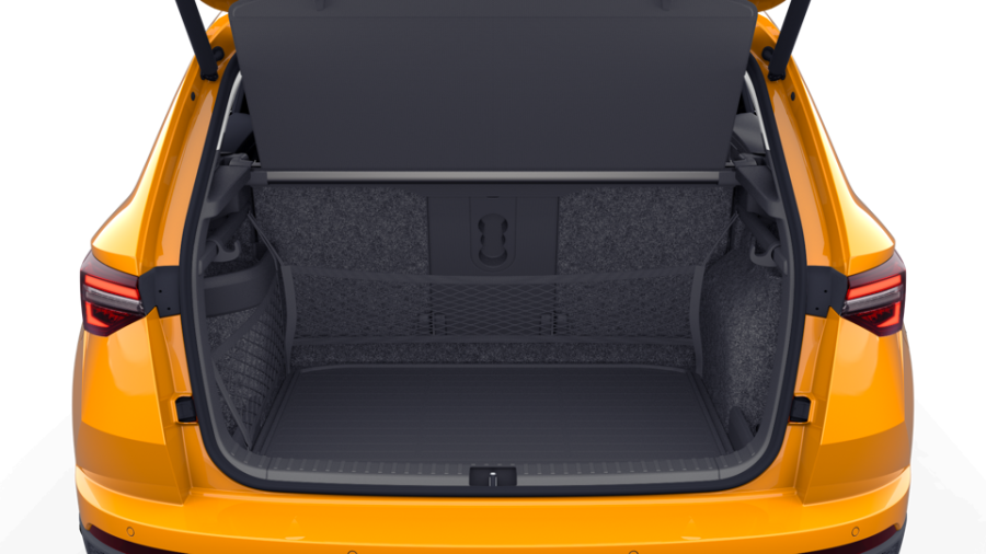 Škoda Karoq, 1,5 TSI 110 kW 6-stup. mech., barva oranžová