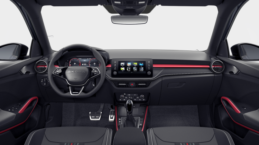 Škoda Fabia, 1,0 TSI 85 kW 7° automatická DSG, barva šedá