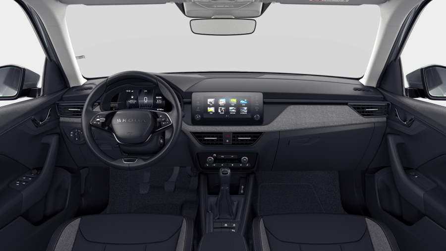 Škoda Kamiq, 1,0 TSI 85 kW 6-stup. mech., barva stříbrná