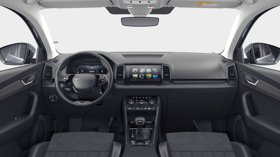 Škoda Karoq, 2,0 TDI 110 kW 7° automatická DSG, barva šedá