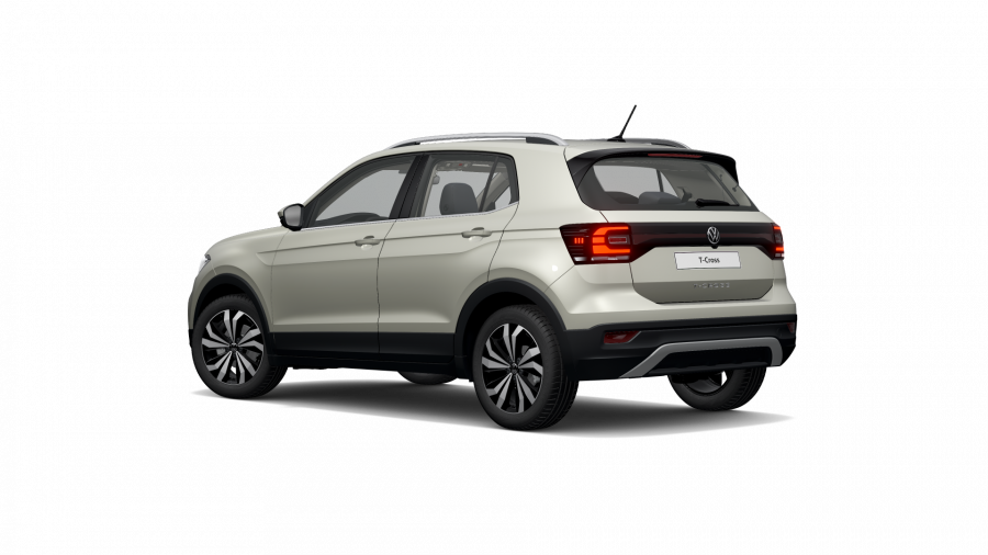 Volkswagen T-Cross, T-Cross Style 1,0 TSI 81 kW 7DSG, barva šedá