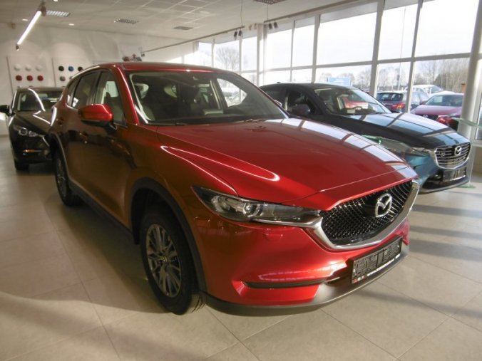 Mazda CX-5, 2,0i 165k, barva červená