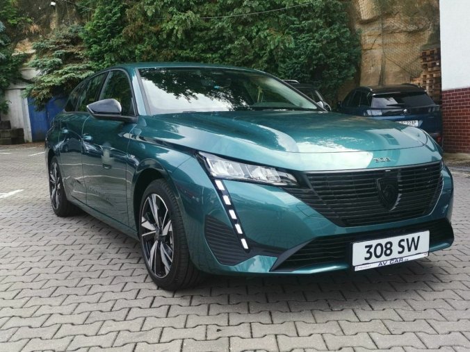 Peugeot 308, Peugeot 308 SW e-ALLURE PACK HYBRID 180 e-, barva modrá