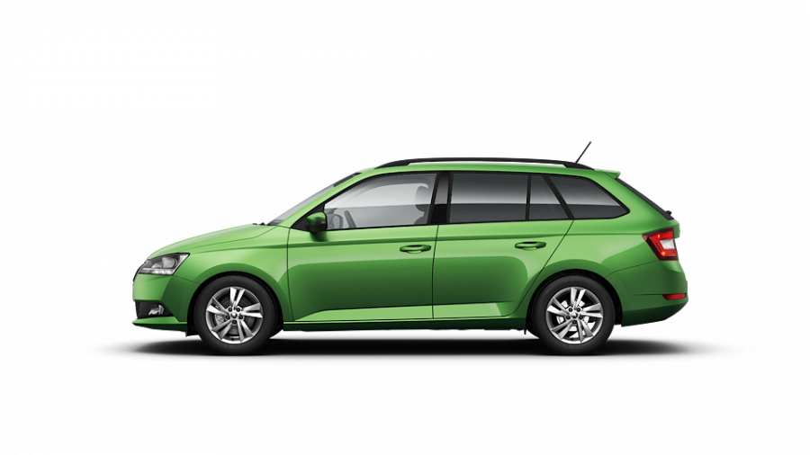 Škoda Fabia, 1,0 TSI 70 kW 5-stup. mech., barva zelená