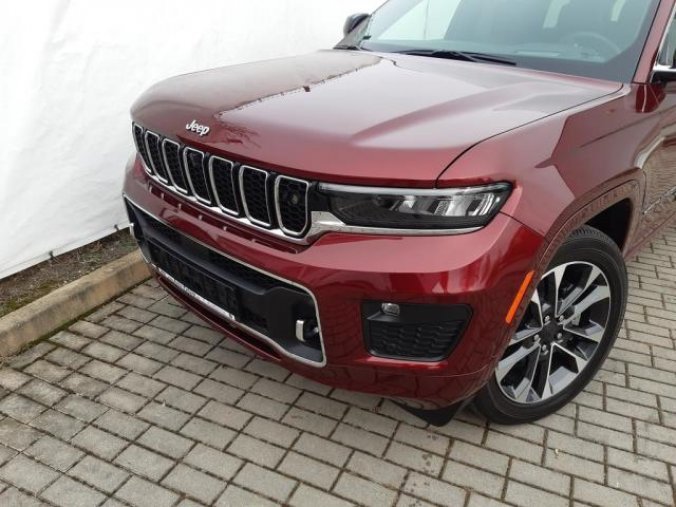 Jeep Grand Cherokee, L 5,7 V8 Overland  7 míst, barva červená