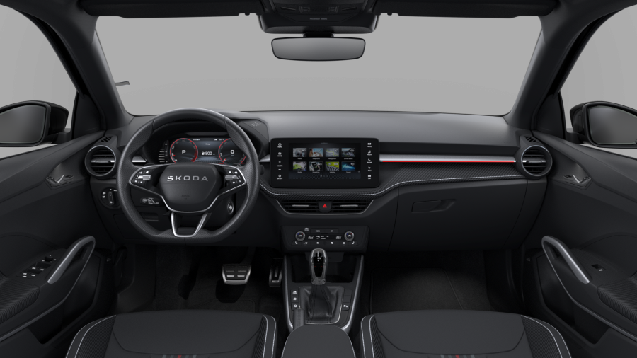 Škoda Fabia, 1,5 TSI 130 kW 7-stup. automat., barva černá