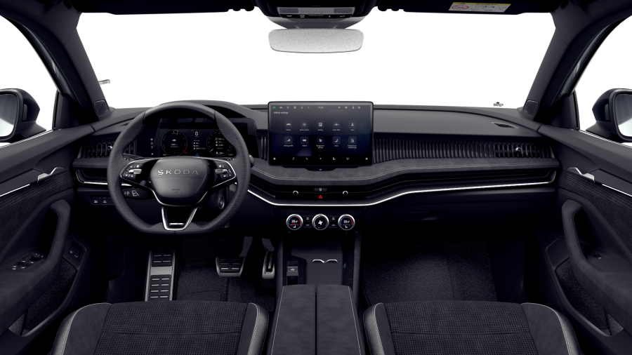 Škoda Superb, 1,5 TSI iV 150 kW 6-stup. automat., barva stříbrná