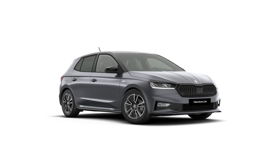 Škoda Fabia, 1,0 TSI 85 kW 7° automatická DSG, barva šedá