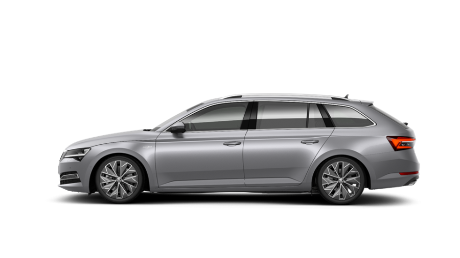 Škoda Superb, 2,0 TSI 206 kW 7-stup. automat. 4x4, barva stříbrná