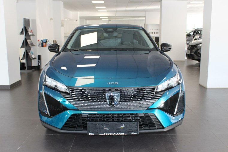 Peugeot 408, Peugeot 408 ALLURE Plug-in HYBRID 225 EAT, barva modrá