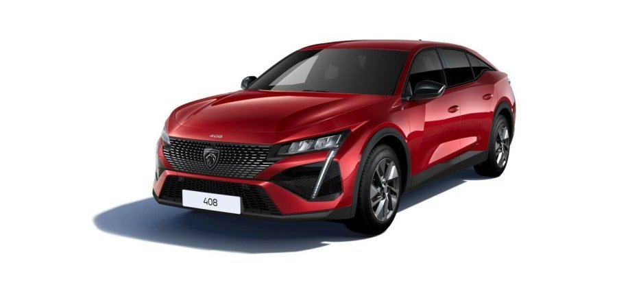 Peugeot 408, Peugeot 408 ALLURE HYBRID 145 e-DCS6, barva červená