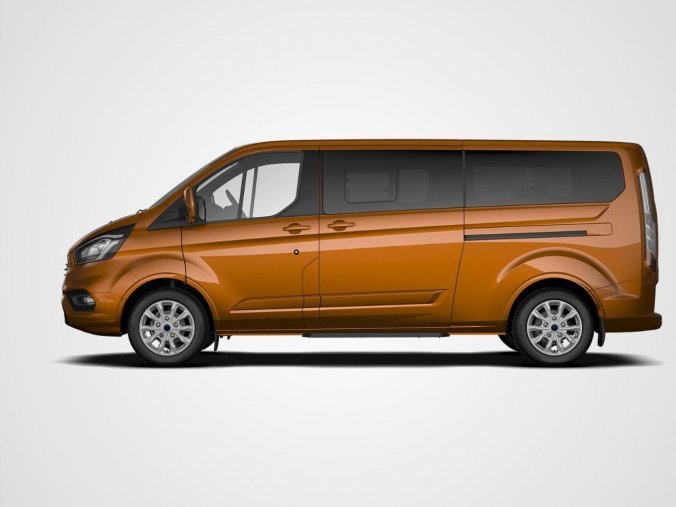 Ford Tourneo Custom, MPV,  L2 TITANIUM MHEV 2,0 EcoBlue (mHEV) 136 kW / 185 k, barva oranžová