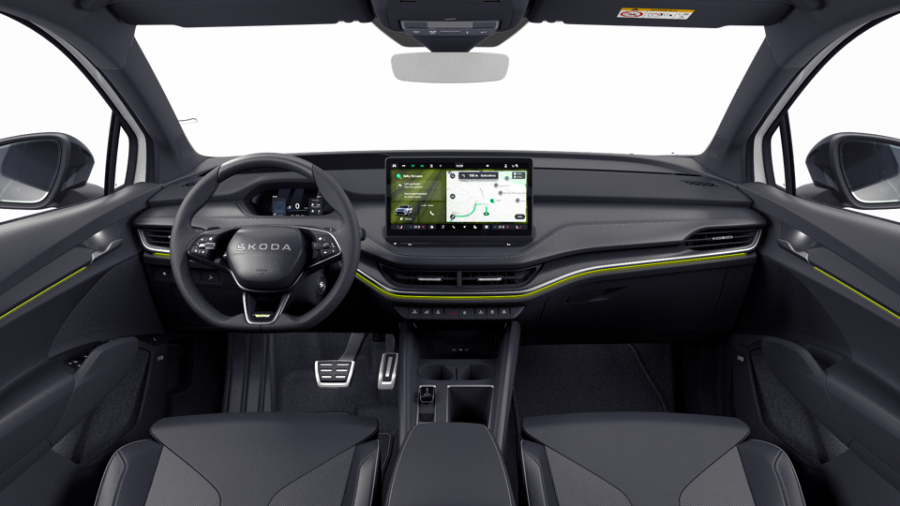 Škoda Enyaq iV, 84 kWh 1° automatická 4x4, barva bílá