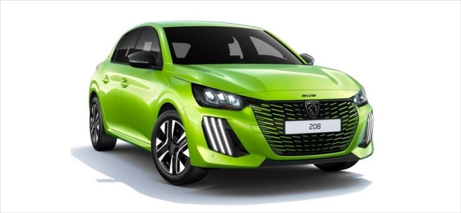 Peugeot 208, Peugeot 208 1,2 Hybrid 100 e-DCS6  ALLURE, barva žlutá