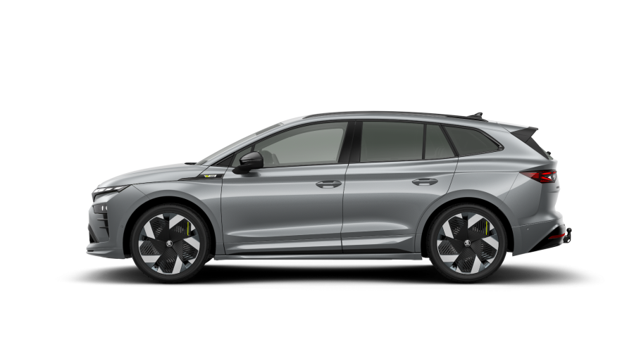 Škoda Enyaq iV, 84 kWh 250 kW 1° automatická 4x4, barva stříbrná