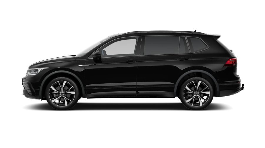 Volkswagen Tiguan Allspace, Allspace R-Line 2,0 TDI 142 kW 4M 7DSG, barva černá