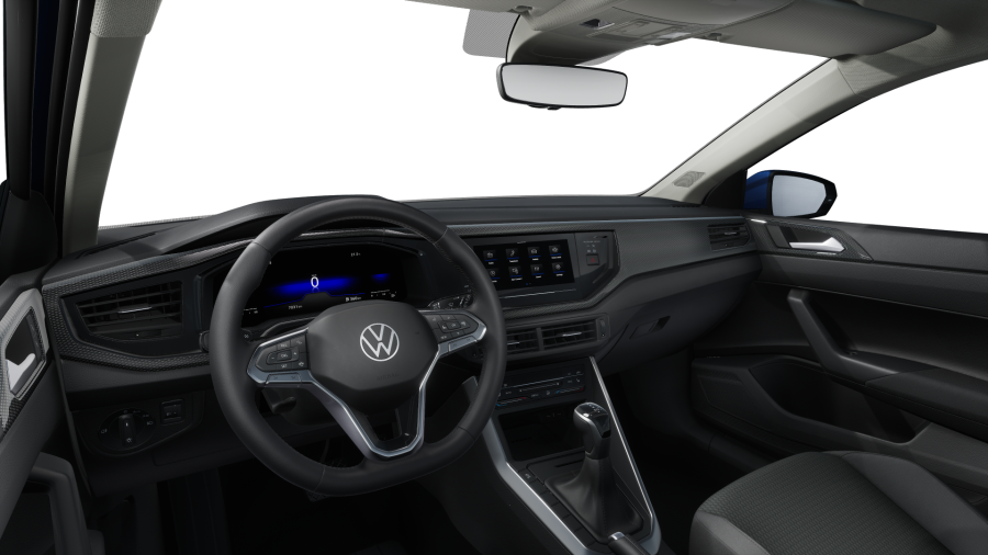 Volkswagen Polo, Polo People 1,0 TSI 70 kW 7DSG, barva modrá