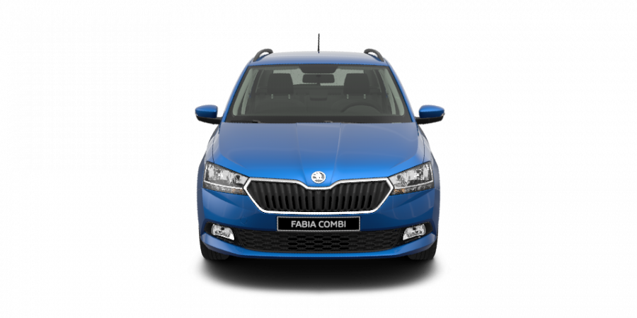 Škoda Fabia, 1,0 TSI 70 kW 5-stup. mech., barva modrá